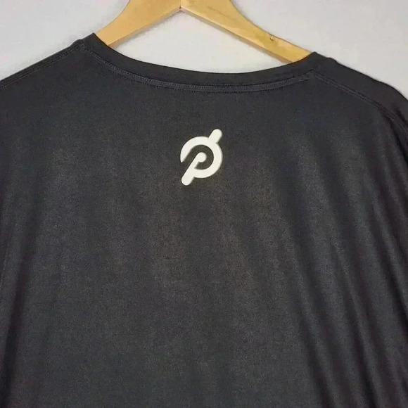 Peloton Century 100 Men's Shirt 2XL Black Short Sleeve Poly/Spandex Spin Workout - Picture 8 of 8